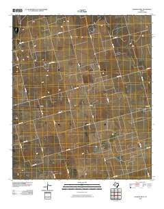Lenorah West Texas Historical topographic map, 1:24000 scale, 7.5 X 7.5 Minute, Year 2010
