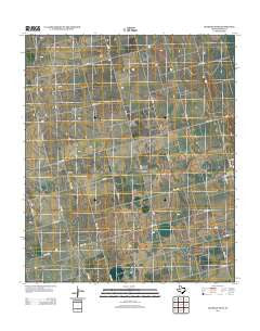 Lenorah West Texas Historical topographic map, 1:24000 scale, 7.5 X 7.5 Minute, Year 2012
