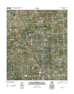 Leona SW Texas Historical topographic map, 1:24000 scale, 7.5 X 7.5 Minute, Year 2013