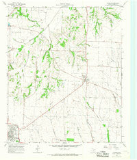 Leonard Texas Historical topographic map, 1:24000 scale, 7.5 X 7.5 Minute, Year 1964