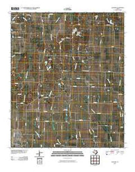 Leonard Texas Historical topographic map, 1:24000 scale, 7.5 X 7.5 Minute, Year 2010