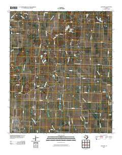 Leonard Texas Historical topographic map, 1:24000 scale, 7.5 X 7.5 Minute, Year 2010
