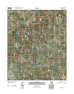 Leonard Texas Historical topographic map, 1:24000 scale, 7.5 X 7.5 Minute, Year 2013