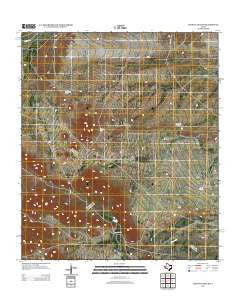 Leoncita Ranch Texas Historical topographic map, 1:24000 scale, 7.5 X 7.5 Minute, Year 2012