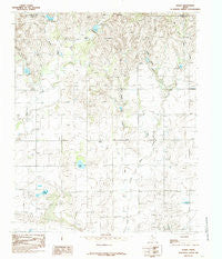 Lesley Texas Historical topographic map, 1:24000 scale, 7.5 X 7.5 Minute, Year 1985