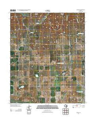 Lesley Texas Historical topographic map, 1:24000 scale, 7.5 X 7.5 Minute, Year 2013