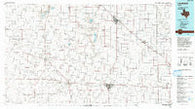 Levelland Texas Historical topographic map, 1:100000 scale, 30 X 60 Minute, Year 1985