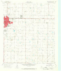 Levelland East Texas Historical topographic map, 1:24000 scale, 7.5 X 7.5 Minute, Year 1965