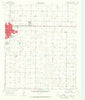 Levelland East Texas Historical topographic map, 1:24000 scale, 7.5 X 7.5 Minute, Year 1965