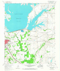 Lewisville East Texas Historical topographic map, 1:24000 scale, 7.5 X 7.5 Minute, Year 1960