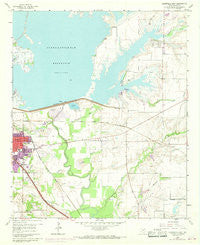 Lewisville East Texas Historical topographic map, 1:24000 scale, 7.5 X 7.5 Minute, Year 1960