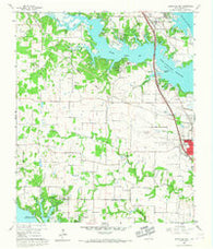 Lewisville West Texas Historical topographic map, 1:24000 scale, 7.5 X 7.5 Minute, Year 1960