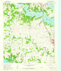 Lewisville West Texas Historical topographic map, 1:24000 scale, 7.5 X 7.5 Minute, Year 1960