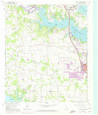 Lewisville West Texas Historical topographic map, 1:24000 scale, 7.5 X 7.5 Minute, Year 1960
