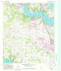 Lewisville West Texas Historical topographic map, 1:24000 scale, 7.5 X 7.5 Minute, Year 1960