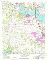 Lewisville West Texas Historical topographic map, 1:24000 scale, 7.5 X 7.5 Minute, Year 1960
