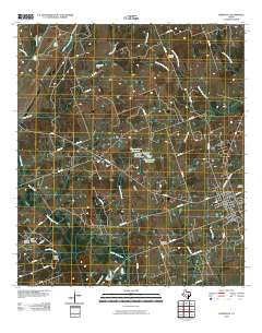Lexington Texas Historical topographic map, 1:24000 scale, 7.5 X 7.5 Minute, Year 2010