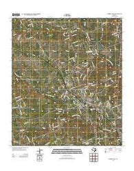 Liberty Hill Texas Historical topographic map, 1:24000 scale, 7.5 X 7.5 Minute, Year 2013