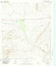 Lightning Hills Texas Historical topographic map, 1:24000 scale, 7.5 X 7.5 Minute, Year 1983