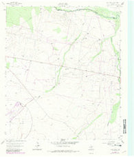 Ligon Ranch Texas Historical topographic map, 1:24000 scale, 7.5 X 7.5 Minute, Year 1963