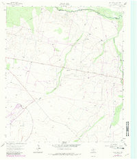 Ligon Ranch Texas Historical topographic map, 1:24000 scale, 7.5 X 7.5 Minute, Year 1963