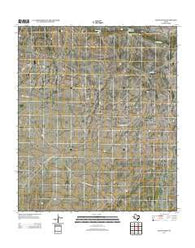 Ligon Ranch Texas Historical topographic map, 1:24000 scale, 7.5 X 7.5 Minute, Year 2012