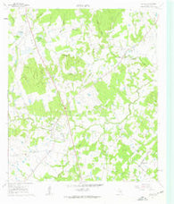 Lincoln Texas Historical topographic map, 1:24000 scale, 7.5 X 7.5 Minute, Year 1961