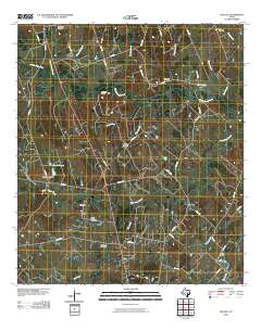 Lincoln Texas Historical topographic map, 1:24000 scale, 7.5 X 7.5 Minute, Year 2010