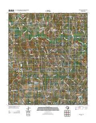 Lincoln Texas Historical topographic map, 1:24000 scale, 7.5 X 7.5 Minute, Year 2013