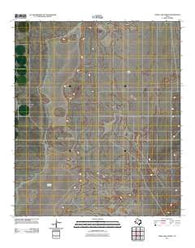 Linda Lake North Texas Historical topographic map, 1:24000 scale, 7.5 X 7.5 Minute, Year 2011