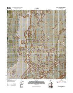 Linda Lake North Texas Historical topographic map, 1:24000 scale, 7.5 X 7.5 Minute, Year 2012