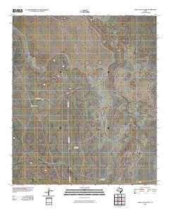 Linda Lake South Texas Historical topographic map, 1:24000 scale, 7.5 X 7.5 Minute, Year 2010