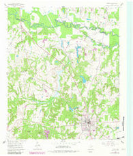 Lindale Texas Historical topographic map, 1:24000 scale, 7.5 X 7.5 Minute, Year 1960