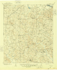 Linden Texas Historical topographic map, 1:62500 scale, 15 X 15 Minute, Year 1910