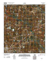 Linden Texas Historical topographic map, 1:24000 scale, 7.5 X 7.5 Minute, Year 2010