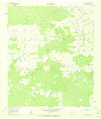 Lindley Ranch Texas Historical topographic map, 1:24000 scale, 7.5 X 7.5 Minute, Year 1961