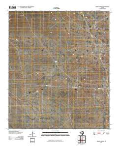 Lindley Ranch Texas Historical topographic map, 1:24000 scale, 7.5 X 7.5 Minute, Year 2010