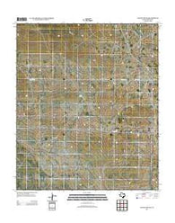 Lindley Ranch Texas Historical topographic map, 1:24000 scale, 7.5 X 7.5 Minute, Year 2012