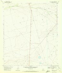Lindsey Ranch Texas Historical topographic map, 1:24000 scale, 7.5 X 7.5 Minute, Year 1970