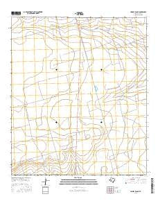 Lindsey Ranch Texas Current topographic map, 1:24000 scale, 7.5 X 7.5 Minute, Year 2016