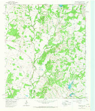 Lingleville Texas Historical topographic map, 1:24000 scale, 7.5 X 7.5 Minute, Year 1965