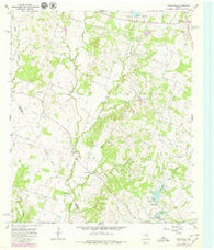 Lingleville Texas Historical topographic map, 1:24000 scale, 7.5 X 7.5 Minute, Year 1965
