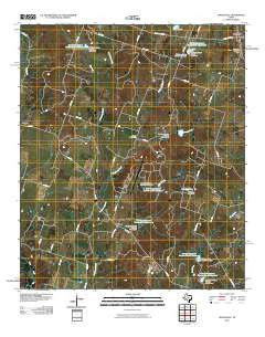 Lingleville Texas Historical topographic map, 1:24000 scale, 7.5 X 7.5 Minute, Year 2010