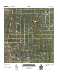 Linn NE Texas Historical topographic map, 1:24000 scale, 7.5 X 7.5 Minute, Year 2012