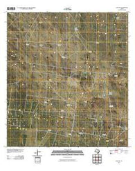 Linn NW Texas Historical topographic map, 1:24000 scale, 7.5 X 7.5 Minute, Year 2010
