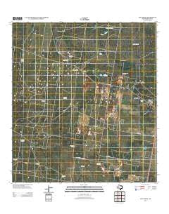 Linn Siding Texas Historical topographic map, 1:24000 scale, 7.5 X 7.5 Minute, Year 2012
