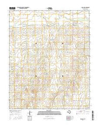 Lipscomb Texas Current topographic map, 1:24000 scale, 7.5 X 7.5 Minute, Year 2016