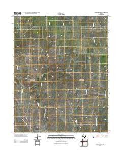 Lipscomb SW Texas Historical topographic map, 1:24000 scale, 7.5 X 7.5 Minute, Year 2012