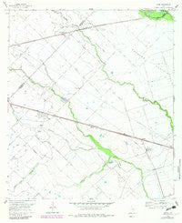 Lissie Texas Historical topographic map, 1:24000 scale, 7.5 X 7.5 Minute, Year 1960