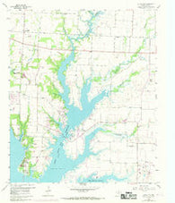Little Elm Texas Historical topographic map, 1:24000 scale, 7.5 X 7.5 Minute, Year 1960